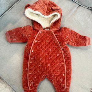 Baby Hooded Bunting (Newborn Size)